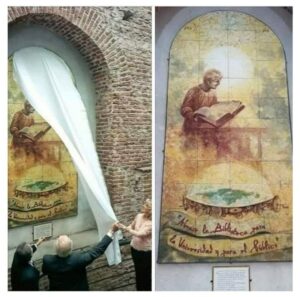 Obr Atlás podpírá nebeskou kopuli a titán Nick točí klikou Plochozemě.jpg